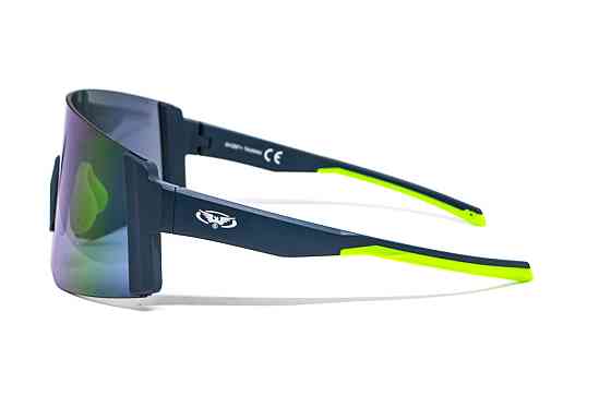 Окуляри захисні Global Vision Astro Blue (G-Tech™ blue), дзеркальні сині в синій оправі (з можливістю установки діоптрійної Запорожье