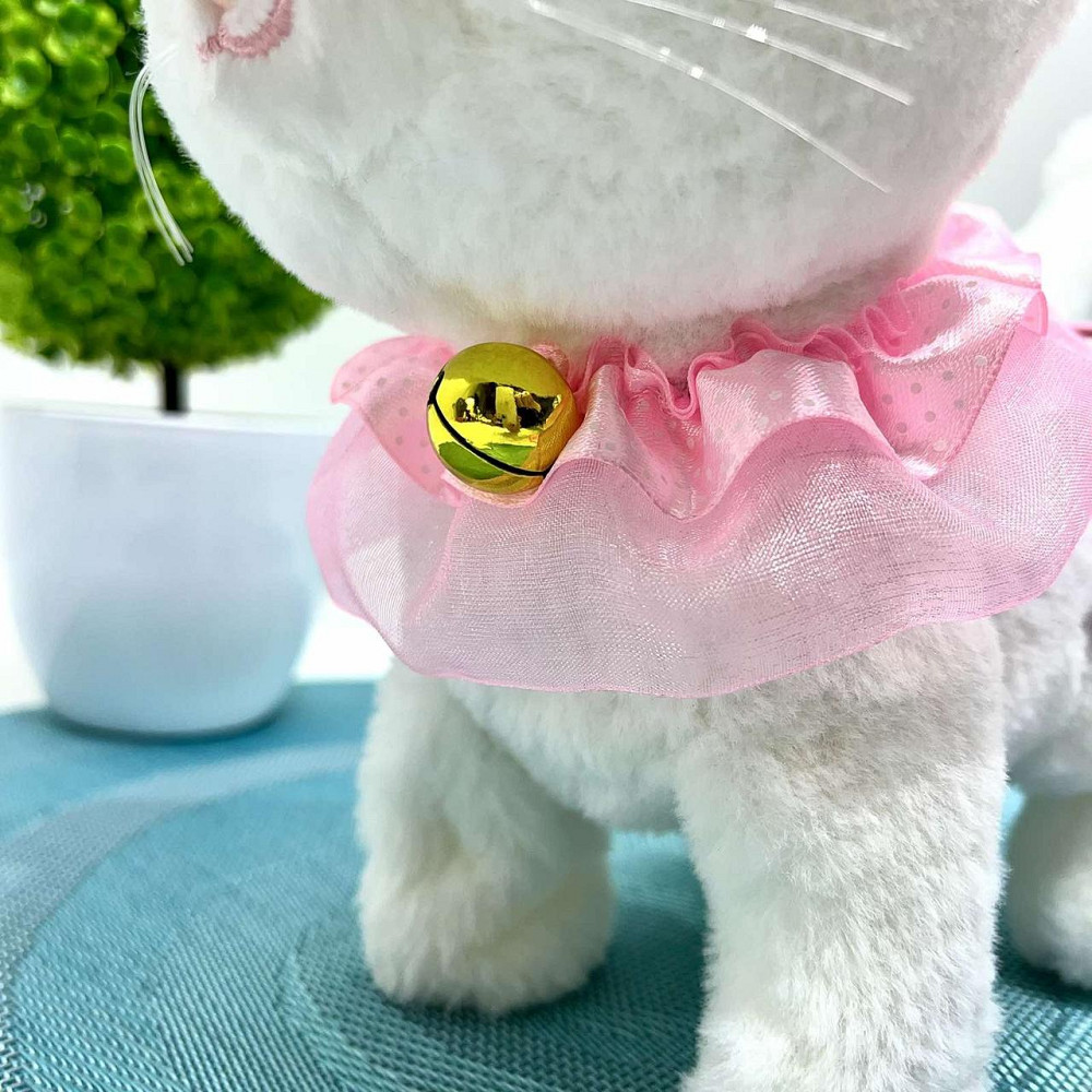 Кошеня інтерактивне на д/в ходить нявкає виляє хвостиком повідець-пульт Білий (933-130E ) Чернігів - фото 6