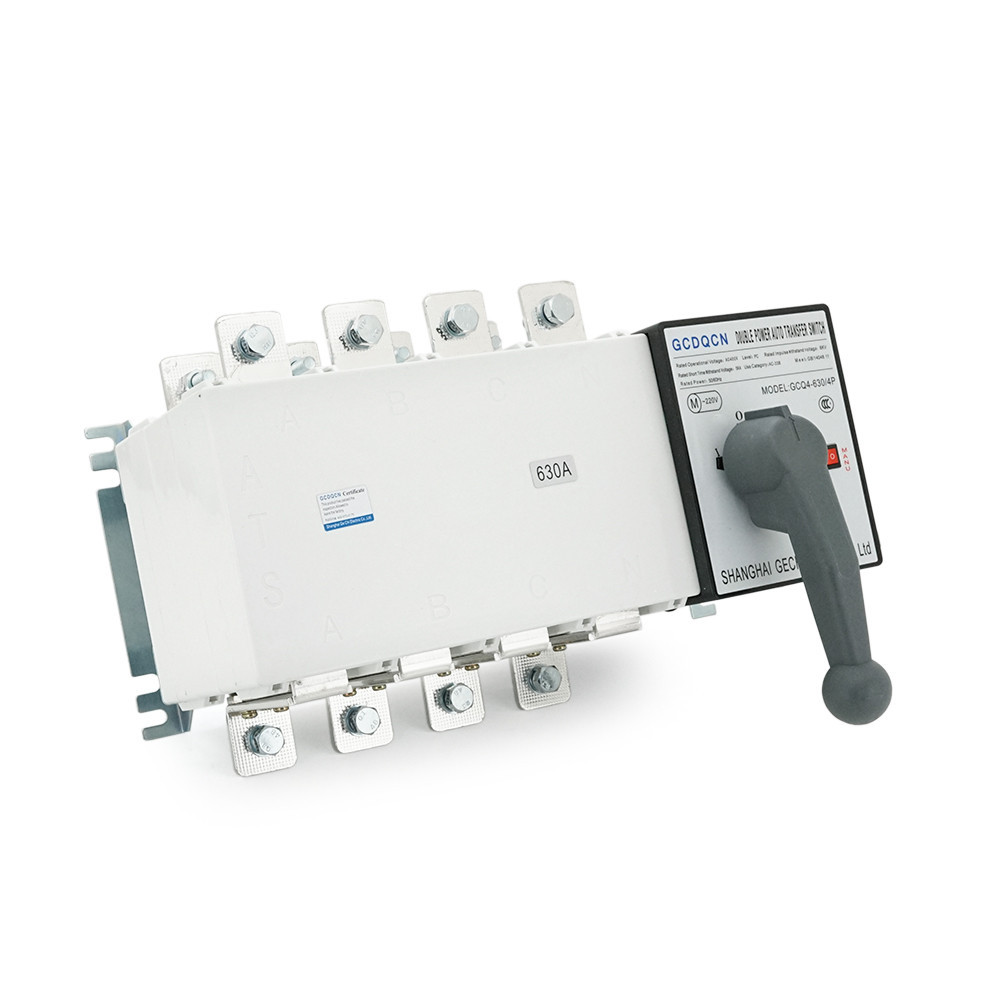 Автомат введення резерву (АВР) чотириполюсний GCQ4P200A , 220V/250A, Здатність, що вимикає KA: 6, Гвинтова фіксація, 360*177*165мм Київ - фото 2