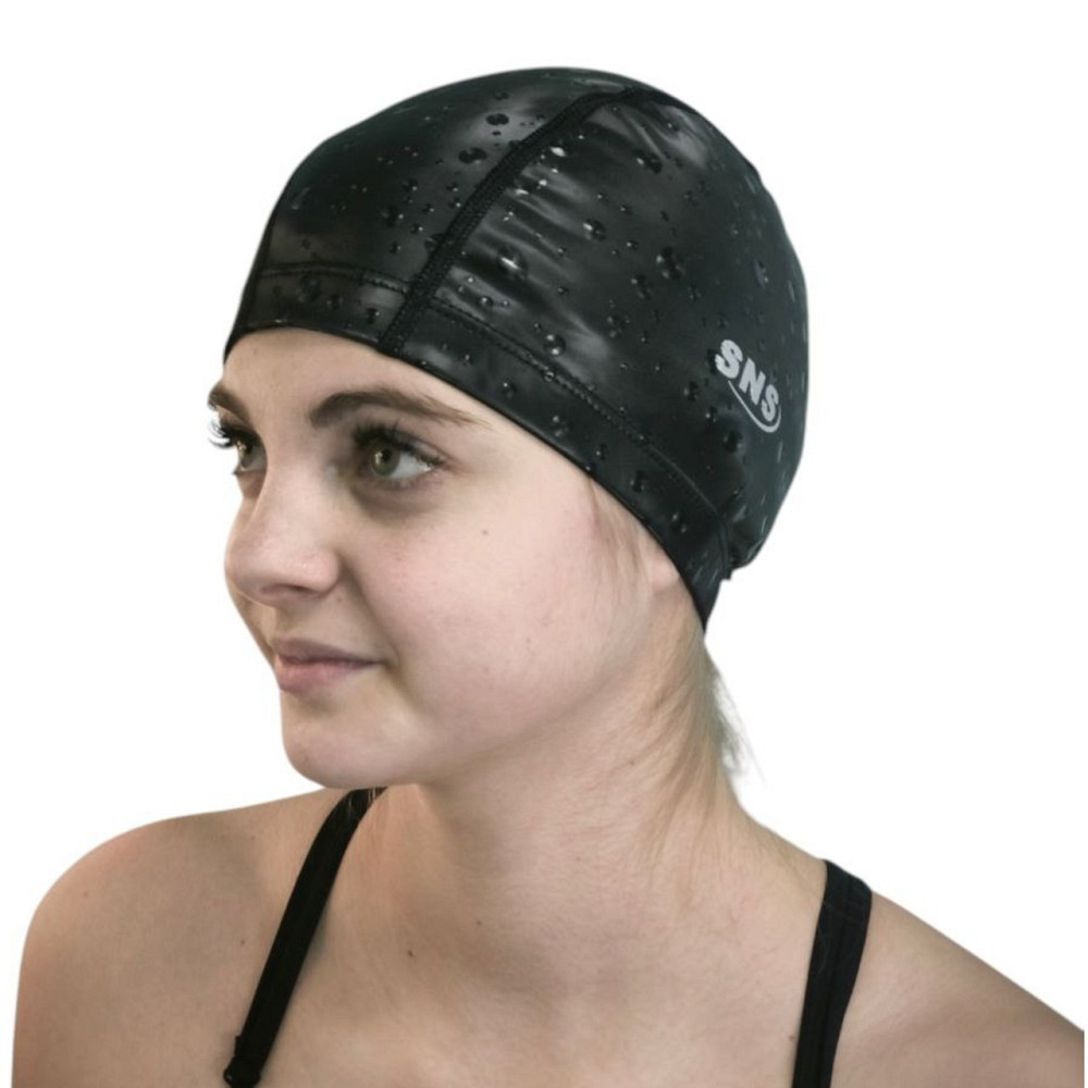 Шапочка для плавання SNS DROPS синя PU-H5-tibetan Вишневе - фото 2