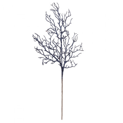 Декоративная ветвь YES! Fun Коралловый веер 67см, синяя, глиттер (973933) Винница - изображение 1