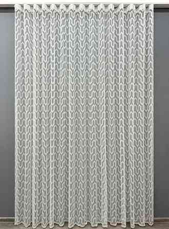 Тюль VR-Textil 2001т Жаккард Молочный 400х270 см (42-1042) Киев