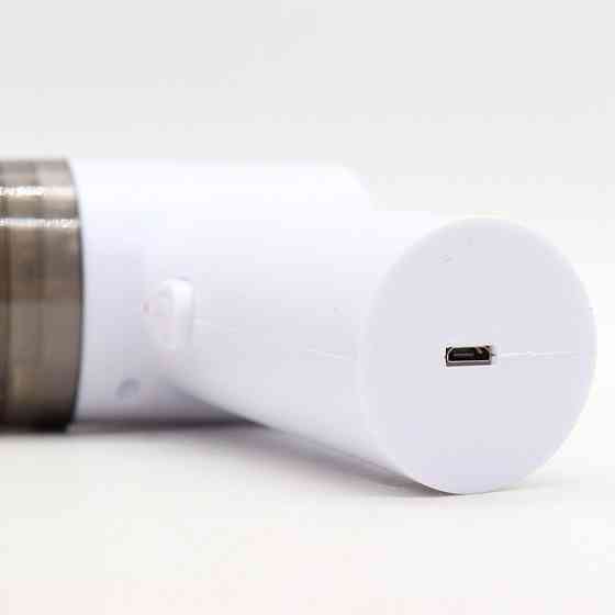 Автомобильный пылесос от прикуривателя 2в1, 120Вт, Vacuum cleaner, Белый / Автопылесос с насадками и диодом подсветки Киев