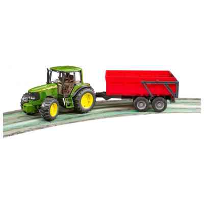 Спецтехника Bruder трактор John Deere 6920 с прицепом (02057) Винница