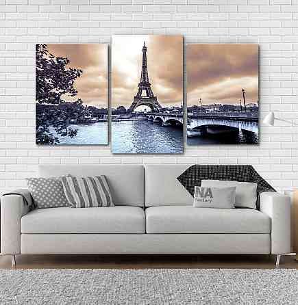 Модульная картина Париж Art-54_3 Киев