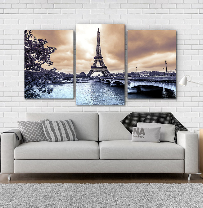 Модульная картина Париж Art-54_3 Киев - изображение 2
