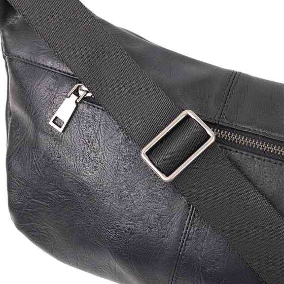 Сумка через плечо Vintage 20831 кожаная Черный Киев