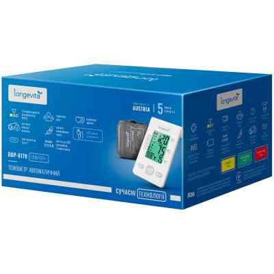 Тонометр Longevita Авт.вимір.артер.тиску LONGEVITA DBP-6179 (DBP-6179) Вінниця
