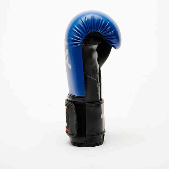 Боксерські рукавиці Leone GN383 THUNDER Blue 8 унцій (капу в комплекті) Каменское