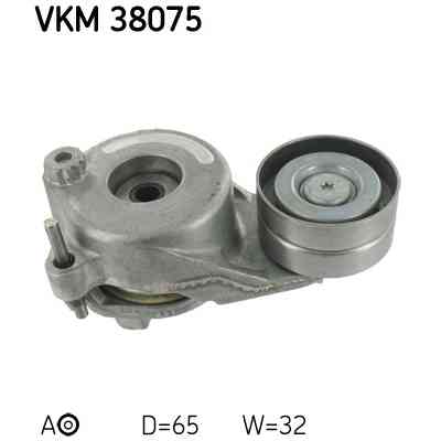 Ролик натяжителя ремня SKF VKM 38075 Винница