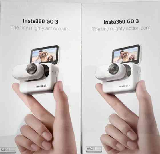 Экшн камера: Insta 360 Go 3 128Gb. Standalone EU ( CUNSABKA - GO 306) Киев