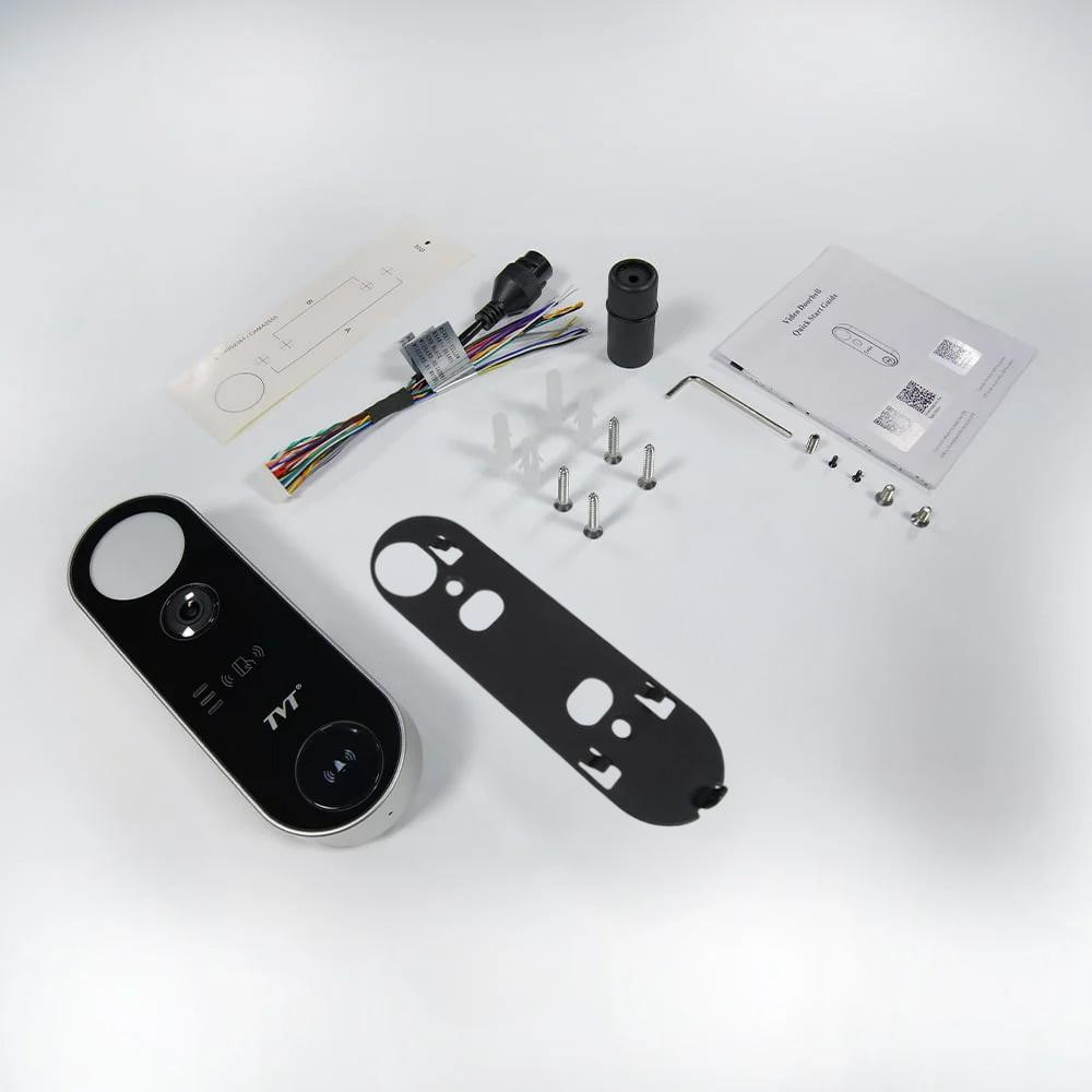 IP-відеопанель з WiFi 2Mp TVT TD-E3110-IC/PE/WF з детекцією облич та зчитувачем Mifare (82-00401) Киев - изображение 10
