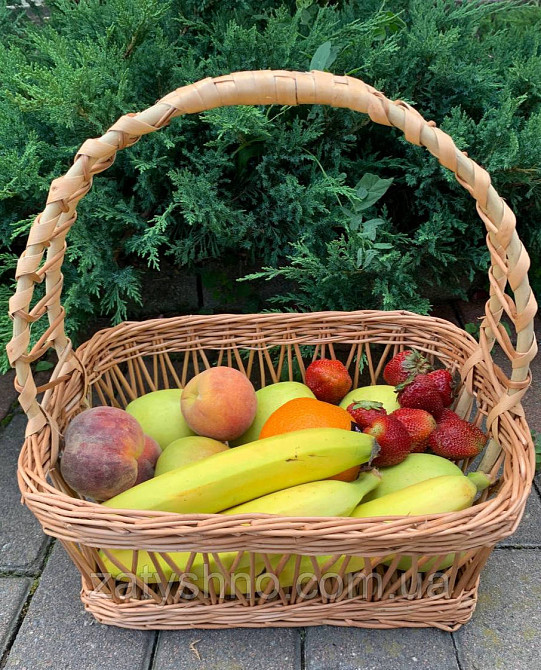 Кошик плетений для фруктів Київ - фото 3