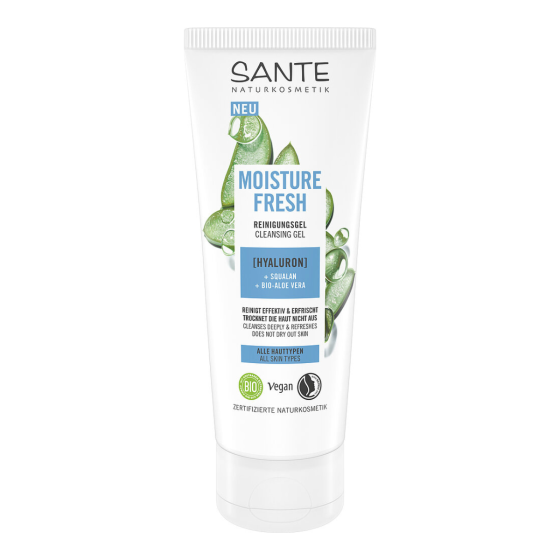 БІО-Гель Moisture Fresh для вмивання обличчя з гіалуроновою кислотою SANTE 100 мл Київ