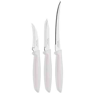 Набор ножей Tramontina Plenus Light Grey 3 шт (23498/312) Винница