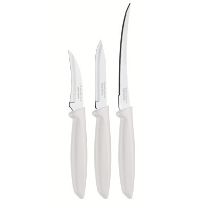 Набор ножей Tramontina Plenus Light Grey 3 шт (23498/312) Винница - изображение 1