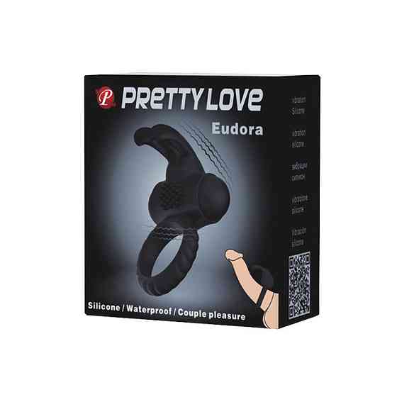 Ерекційне кільце - Pretty Love Eudora Penis Ring Black Sex Aura Київ