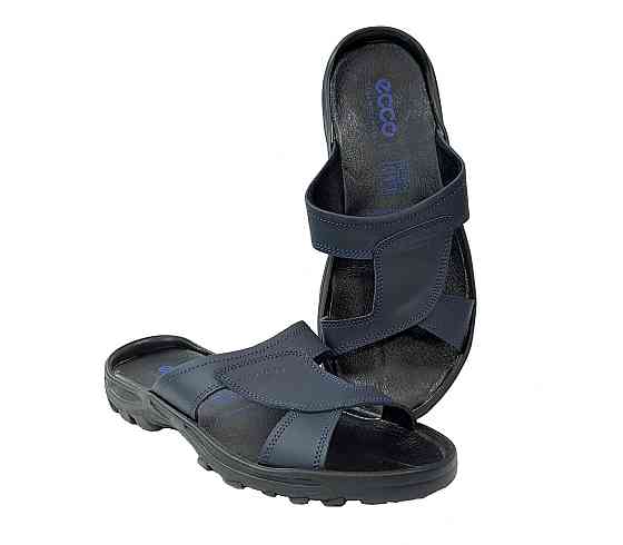 Мужские кожаные шлепки,производство Польши. Киев