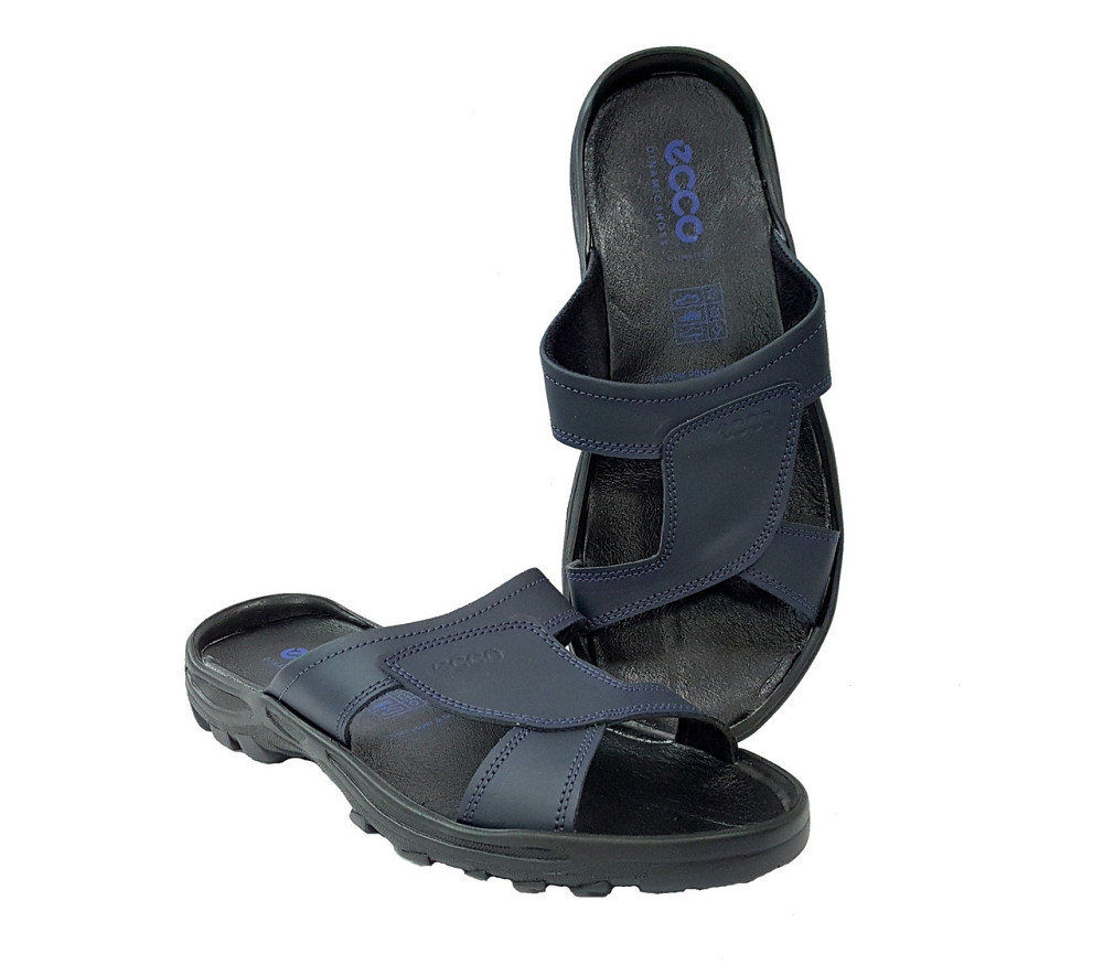 Мужские кожаные шлепки,производство Польши. Киев - изображение 2