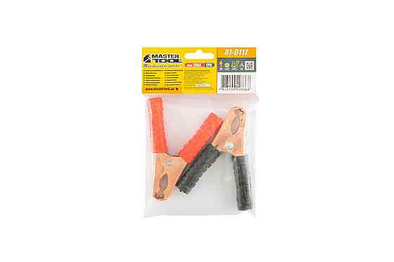 Затискачі для клем акумуляторні MASTERTOOL 100 А 11 см 81-0117 Коломыя
