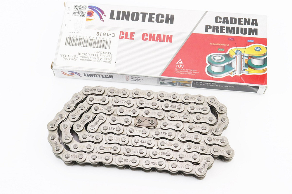Ланцюг приводу колеса 428 100L LINOTECH Киев - изображение 1