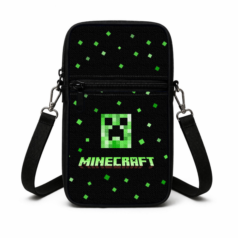 Сумка-чехол для телефона Minecraft детская через плечо, водонепроницаемая мини-сумка (4738) Киев - изображение 1