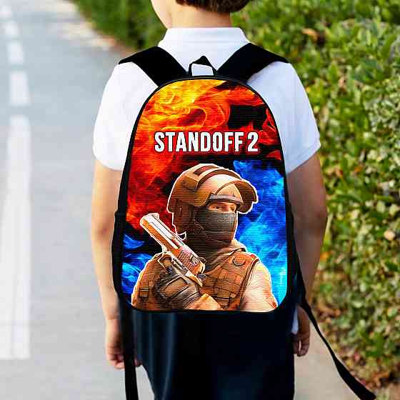 Рюкзак дитячий стендофф "Standoff2" 34х27см, міський ранець для хлопчика з принтом (00344) Київ