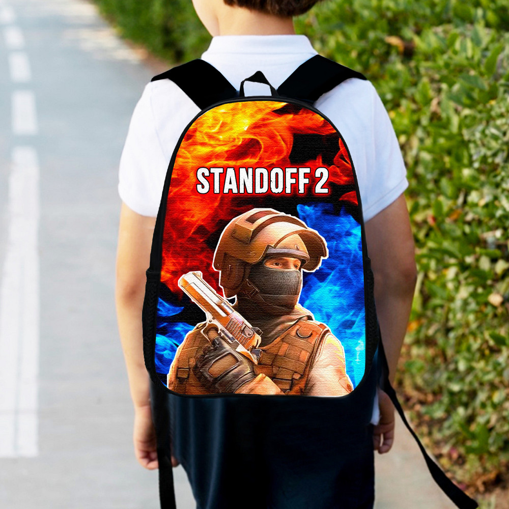 Рюкзак дитячий стендофф "Standoff2" 34х27см, міський ранець для хлопчика з принтом (00344) Київ - фото 1