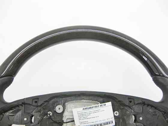 Mercedes-Benz  A0024601503 9E38 Рульове колесо - кермо чорне з підігрівом та дерев'яною вставкою S-Class W222 Одеса