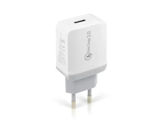 Зарядний пристрій 220В 3,5А QC3.0 USBx1 Fast Charger M-111 Київ