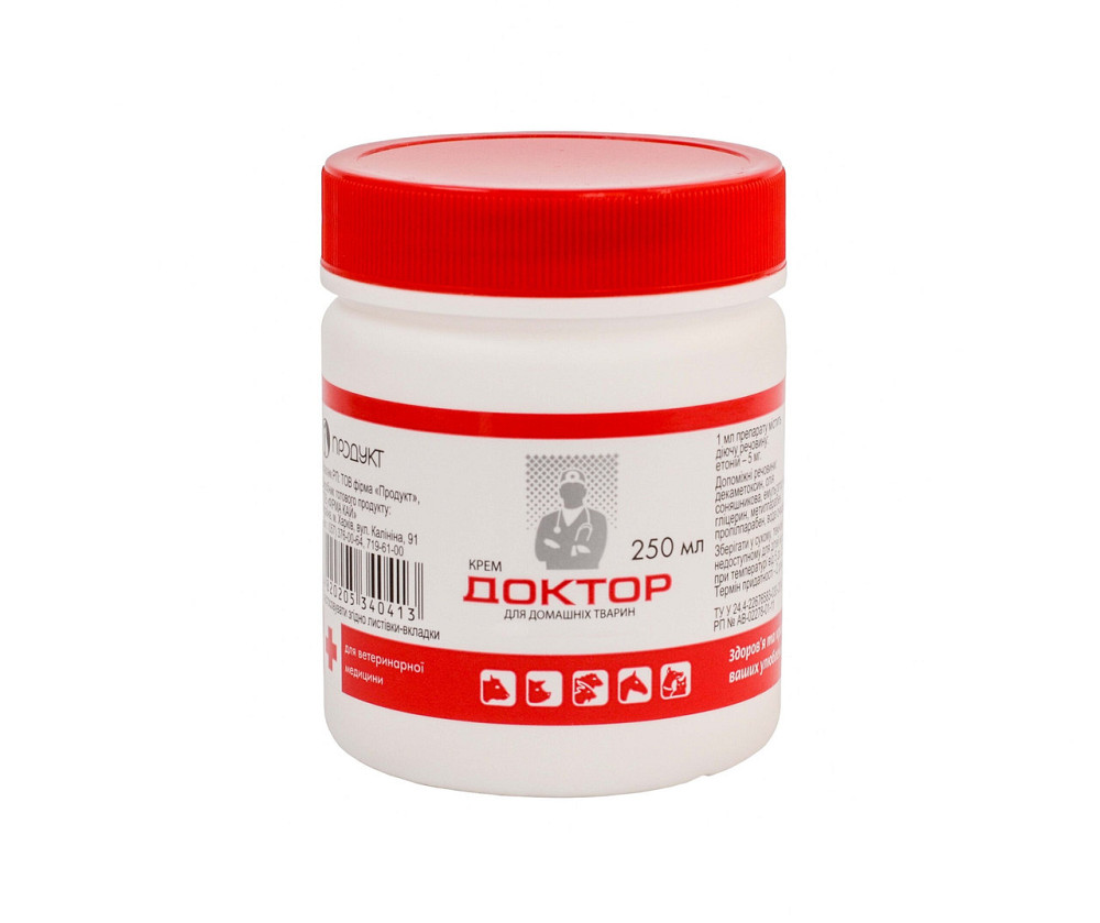 Крем Доктор для домашних животных (банка 250 мл), Продукт Винница - изображение 1