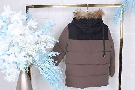 Детская зимняя куртка на мальчика 128 на холофайбере Николаев