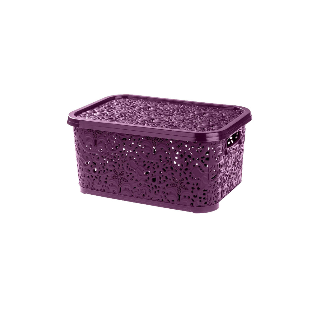 Корзинка с крышкой 