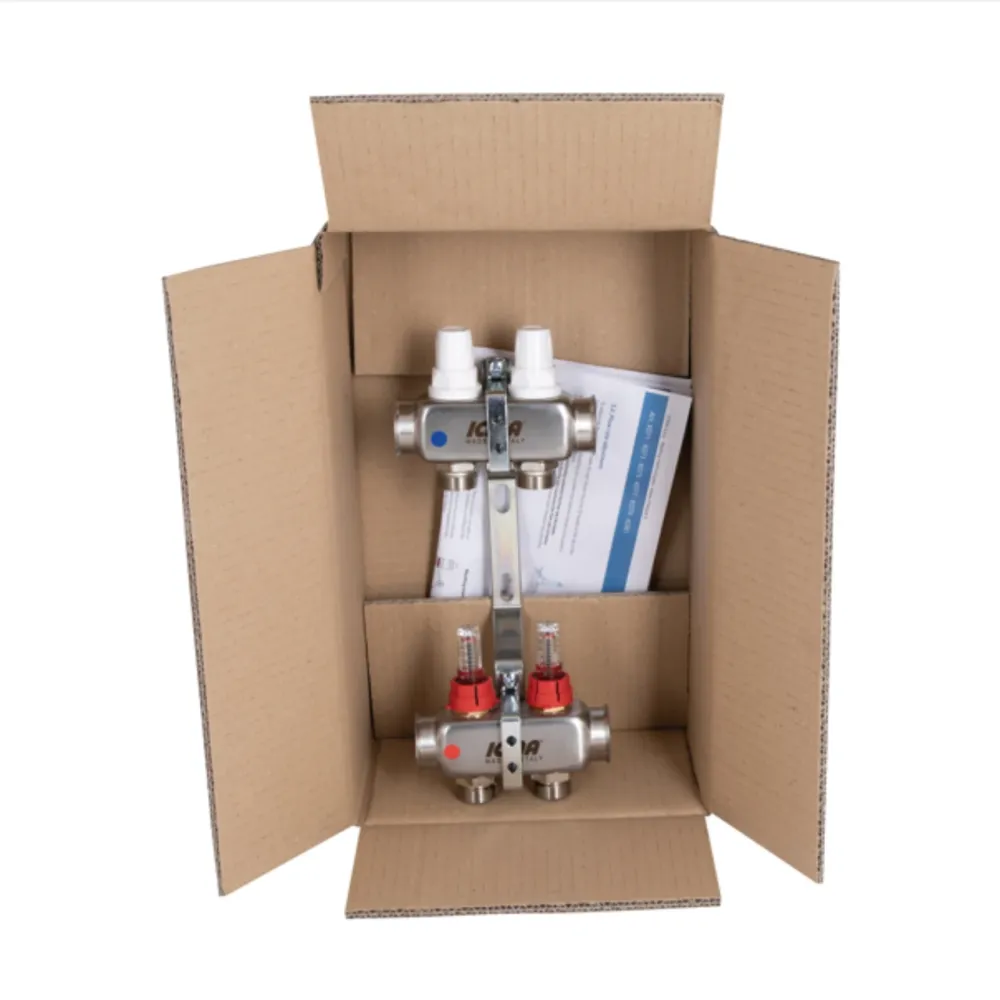 Колектор Icma No К073 з витратами (неірж.) 1" х 3/4" на 2 виходи Київ - фото 9