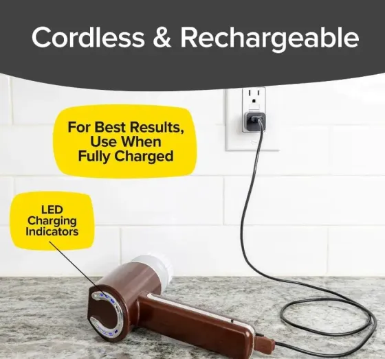 Беспроводная электрическая щетка для уборки и мойки посуды с 5 сменными насадками, USB зарядка Коломия