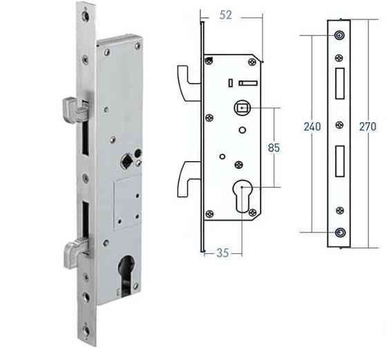 Корпус замка PES 35х85 Київ