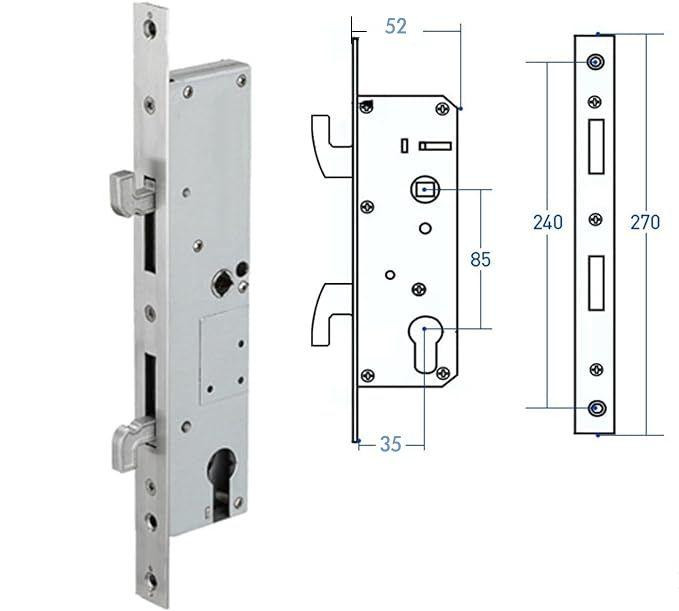 Корпус замка PES 35х85 Киев - изображение 6