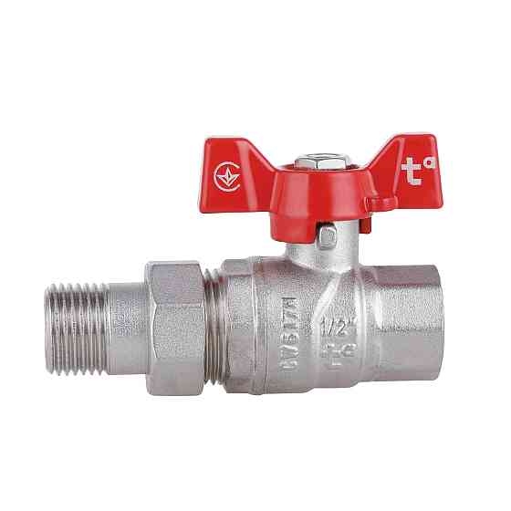 Кран кульовий "Американка" Thermo Alliance Forte 1/2" прямий SF220W15 Київ
