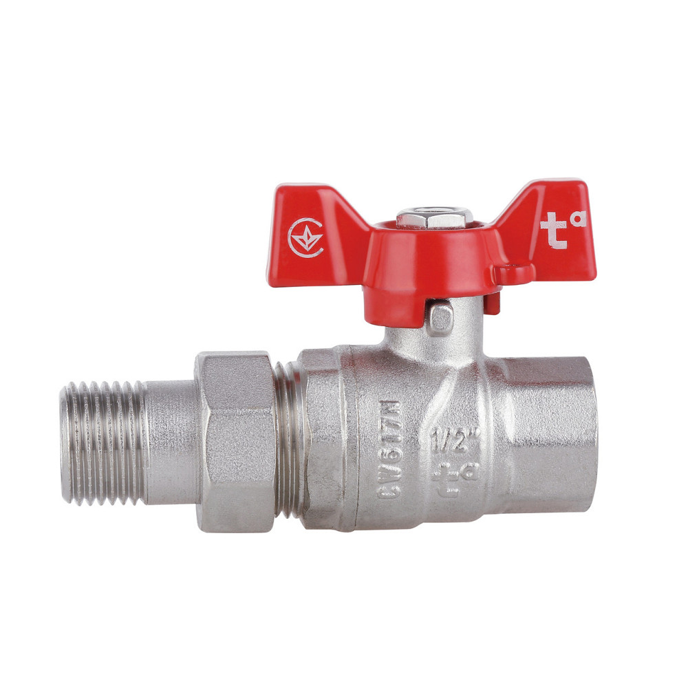 Кран кульовий "Американка" Thermo Alliance Forte 1/2" прямий SF220W15 Київ - фото 4