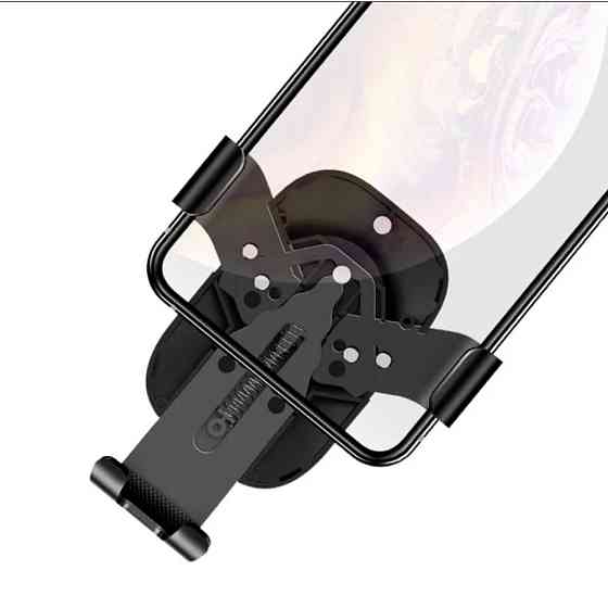 Автотримач для телефону Usams Gravity Black Київ