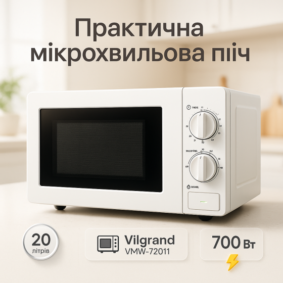 Надежная микроволновка, Микроволновая печь для домашнего использования, Бюджетная микроволновая печь FM-14 Львов