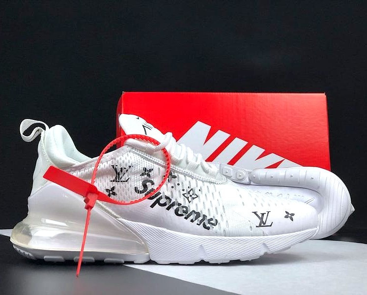 Кроссовки Nike 270 Женские Белые Найк с Амортизацией Тканевые (размеры: 37,38,39,40,41,42,43) Днепр - изображение 10