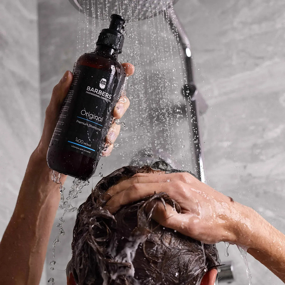 Шампунь для мужчин для ежедневного использования Barbers Original 400 мл Киев - изображение 5