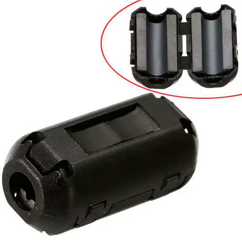 Феритовий фільтр, феритове кільце знімне на кабель 7мм Вінниця - фото 1