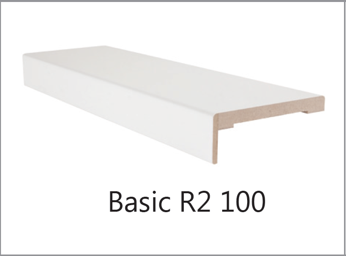 Комплект лиштви на одну сторону Basic R2 100 мм - 2,5 смуги Київ - фото 1