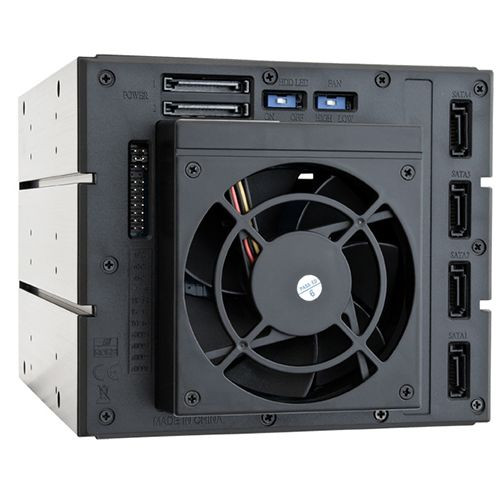 Бекплейн Chieftec CBP-3141SAS 3x5.25" -> 4x3.5" HDDs Hot-Swap Aluminium Винница - изображение 3