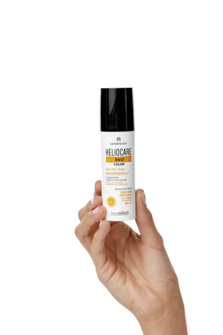 Тональний сонцезахисний гель на водній основі (тон беж) HELIOCARE 360º Color Gel Oil-Free SPF 50+ CANTABRIA, 50 мл Дніпро - фото 2