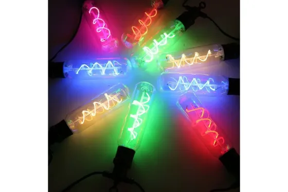 Гирлянда "Длинные лампы спираль" (SFK-48) (Уличная, 220V) Коломия