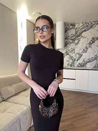 Жіноча базова облягаюча максі сукня у стилі скімс турецька натуральна віскоза Одеса