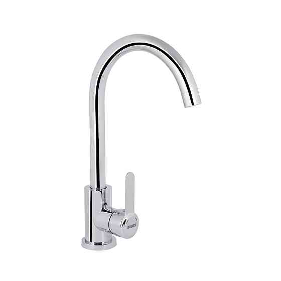 Смеситель для кухни U-образный Brinex Pure 015F U-образный Chrome BRIPUR015FCRM Киев